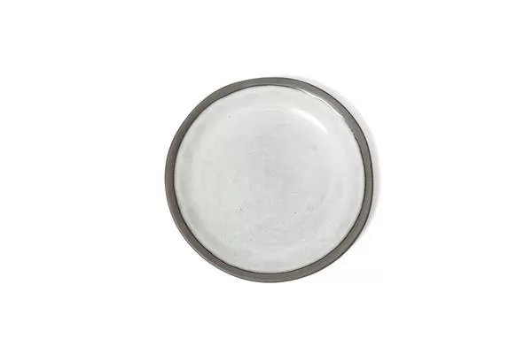 Тарелка мелкая d 22 см h 2,8 см, керамика, цвет серый, Laguna
