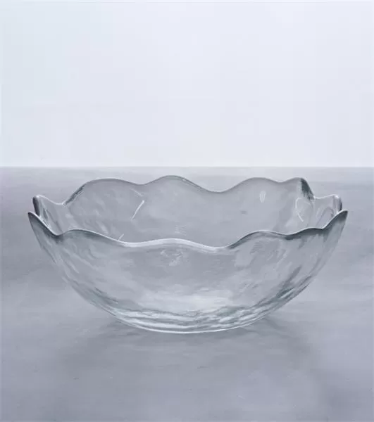 Салатник d 15 см h 5 см, стекло, прозрачный, Amorf