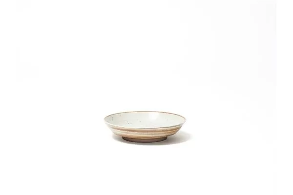 Тарелка глубокая 550 мл, d 19,5 см h 4,6 см, керамика, цвет бежевый / коричневый, Torno