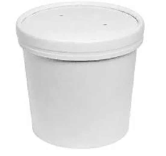 Крышка бумажная Complement d=90 мм белая (для супника 340мл белого) 25шт/упак /20