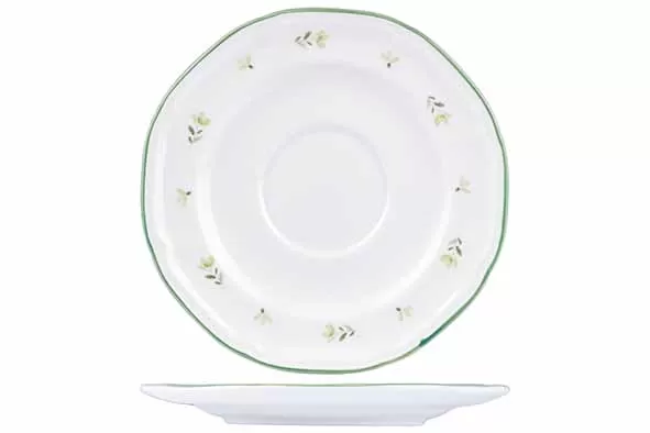 Блюдце d 15,4 см для чашки на 280 мл