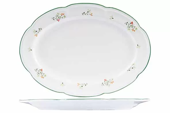 Блюдо овальное 35,9×26 см