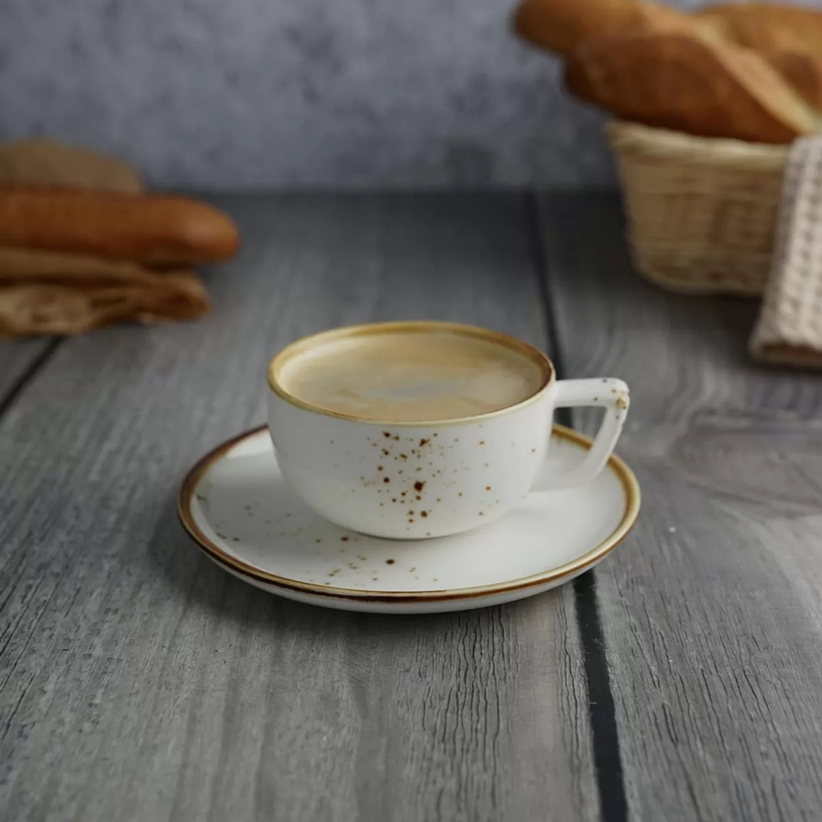 Кофейная пара 110 мл, фарфор,серия "Элеганс" "The Sun" P.L.