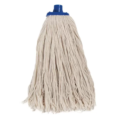 Насадка МОП веревочная для швабры, крепление еврорезьба, хлопок, длина 26 см, 180 г