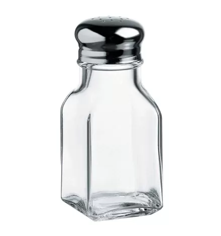 Солонка/перечница V=100 мл. с мет. кр. Бейзик Б /1053879 /1/12/