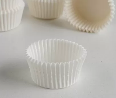 Тарталетка 35*20мм белая 100шт/упак