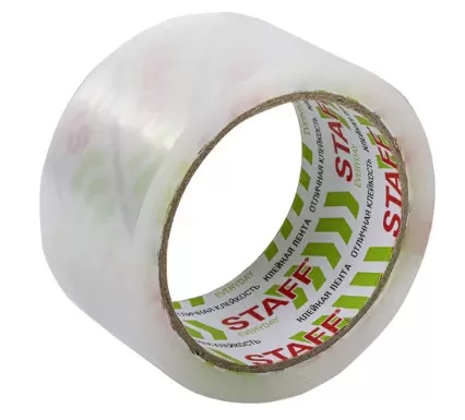 Клейкая лента упаковочная 50 мм x 66 м, прозрачная/6 скотч
