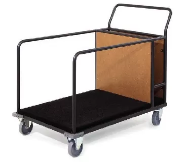 Тележка для перевозки и хранения танцпола, вместимость до 23 панелей