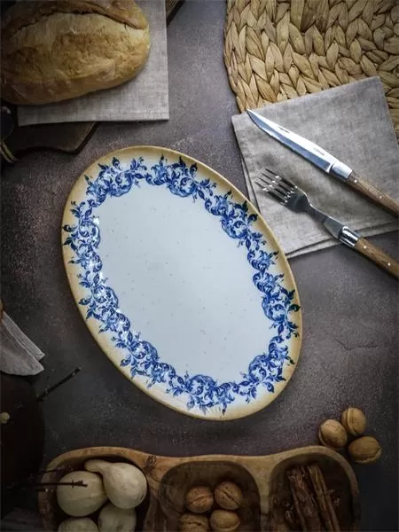 Блюдо овальное 32 см, Amalfi