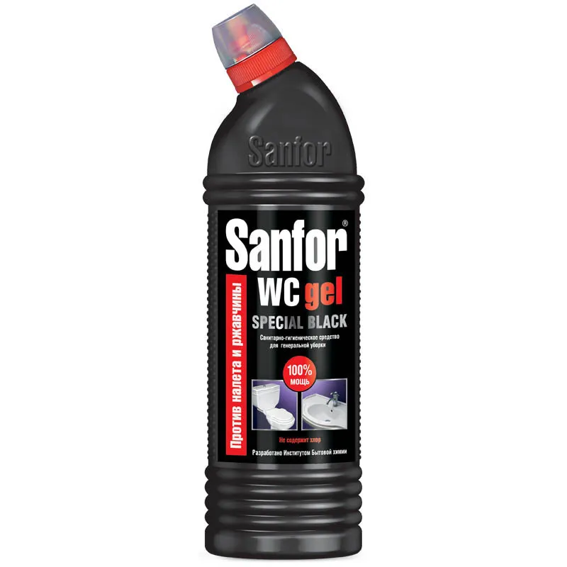 Санфор WC gel Special Black  750мл  /15