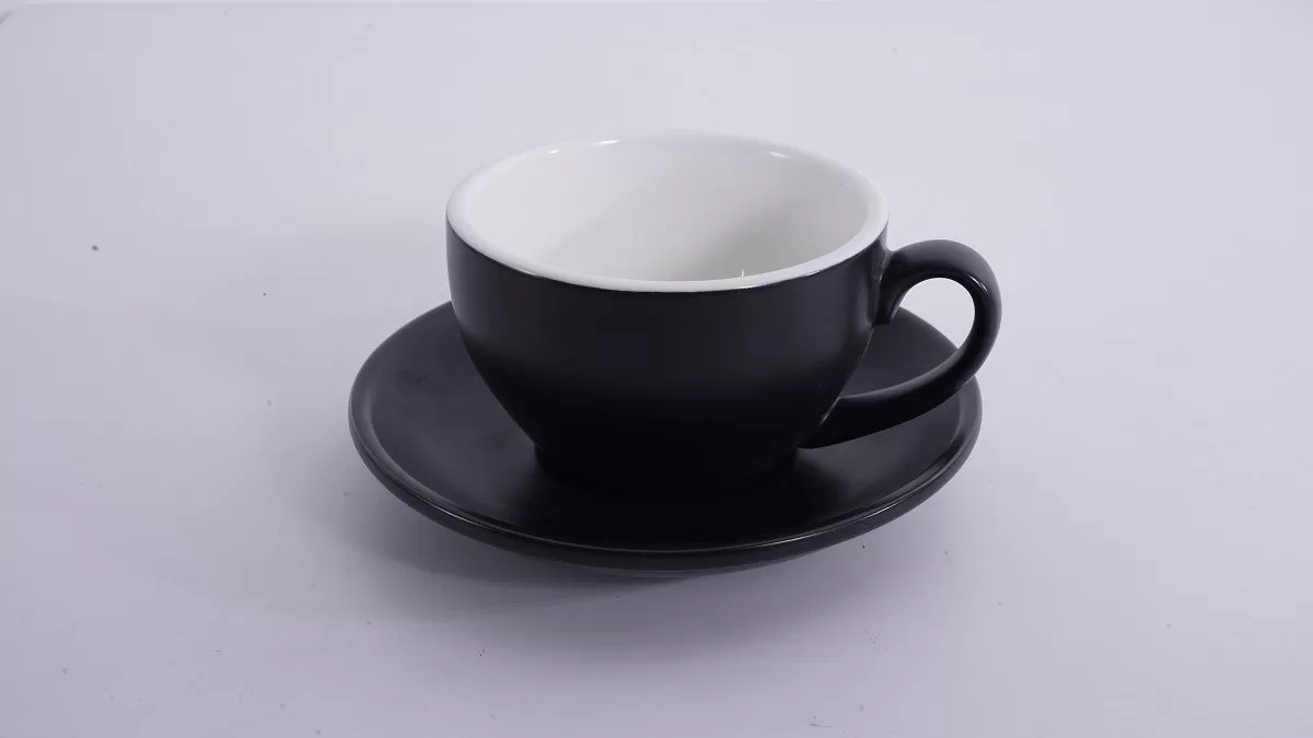 Кофейно-чайная пара Barista (Бариста) 250 мл,черный-матовый цвет, P.L.