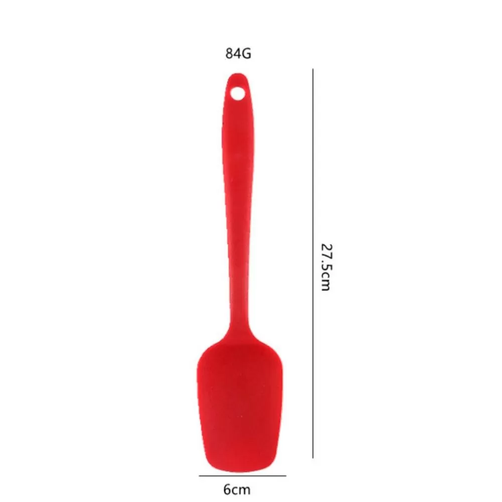 Лопатка кондитерская силиконовая 27.5 см,красная P.L. Proff Cuisine