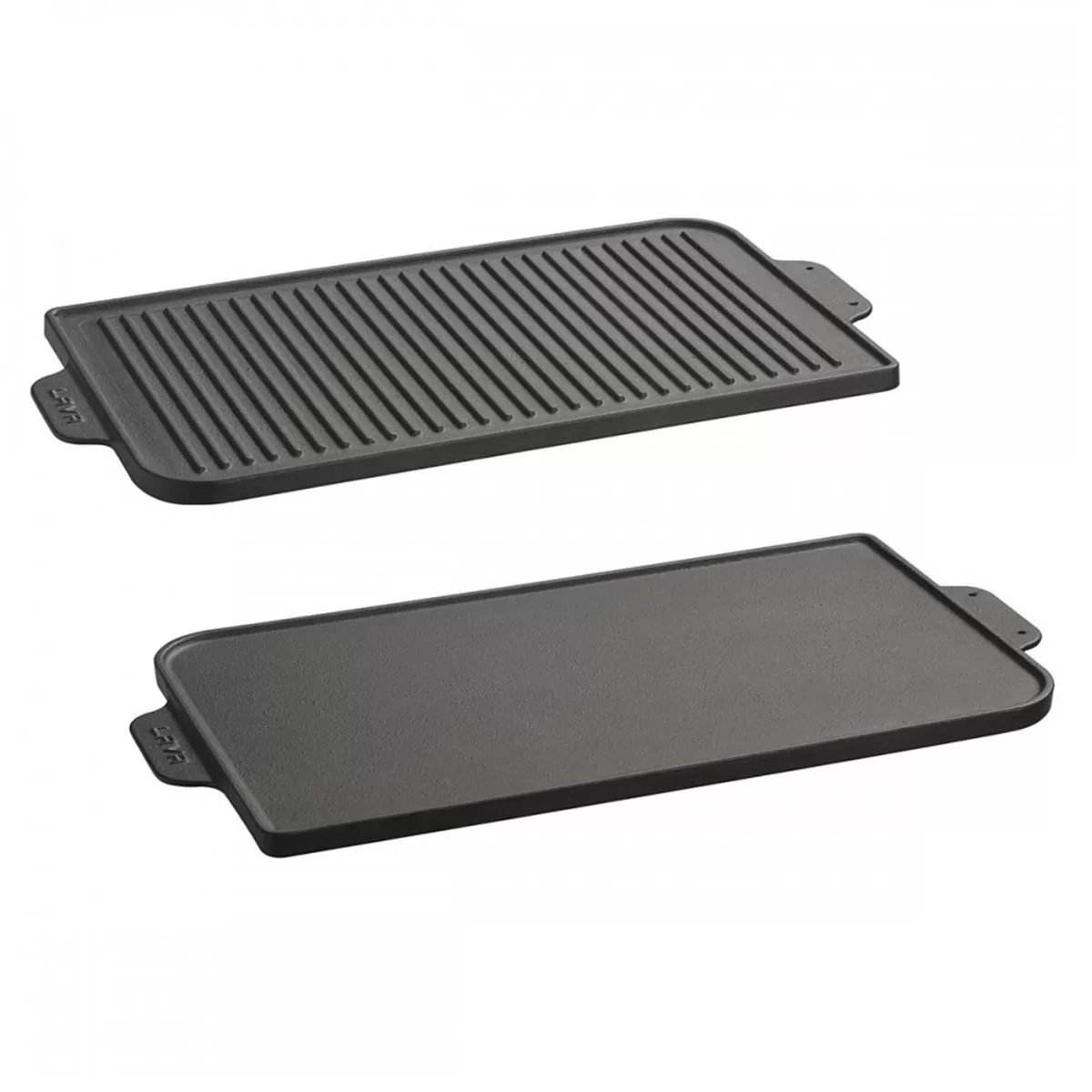 Противень гриль с ручками 26*44 см. чугун LAVA