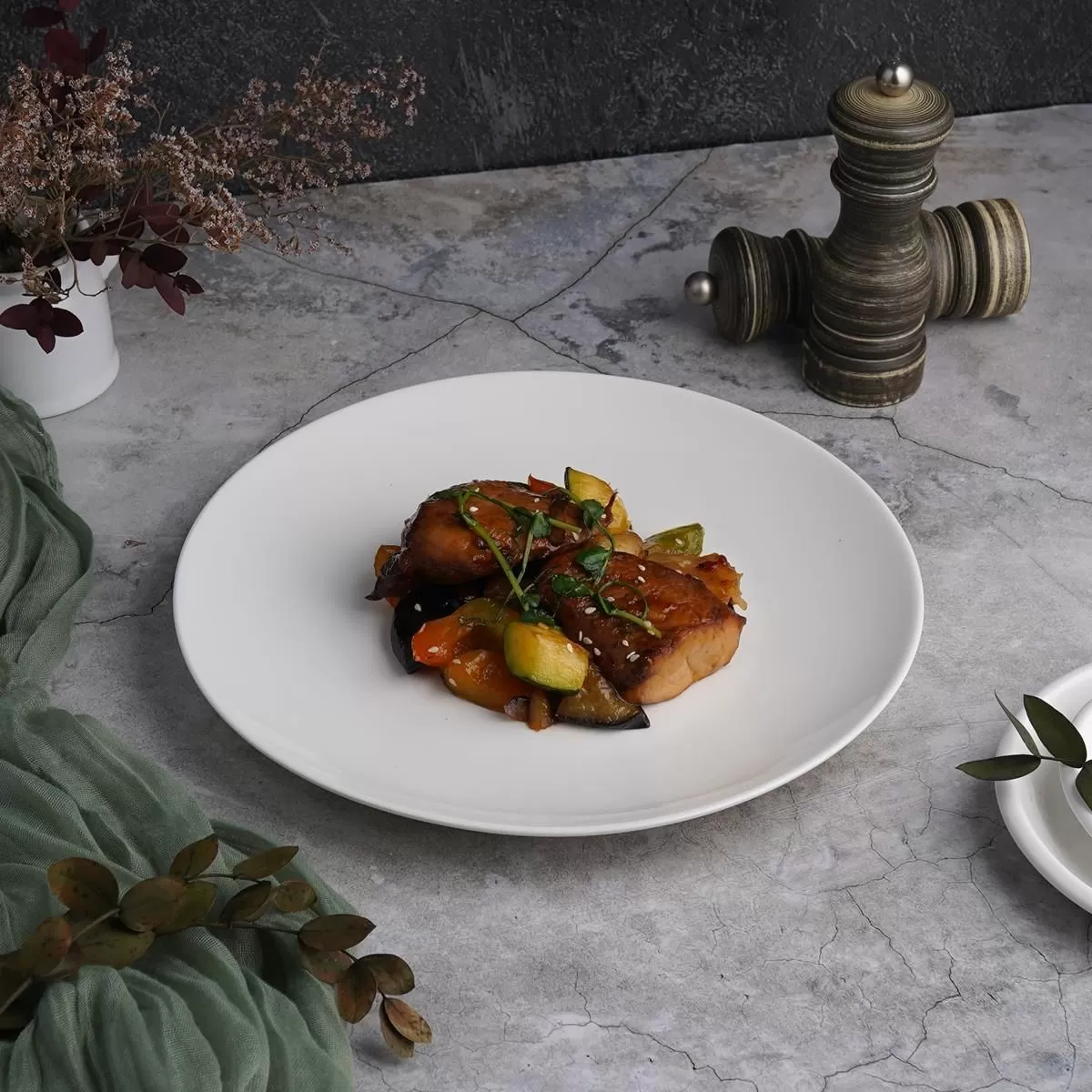 Тарелка гладкая без борта 25,5 см, P.L. Proff Cuisine