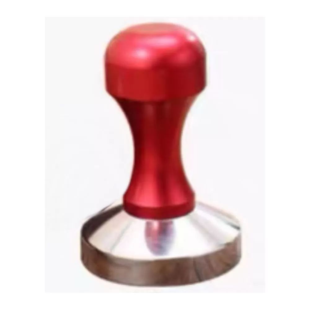 Темпер для кофе,d 58 мм,красная ручка, нерж. сталь+алюминий, Темпер двойной, d 5,5/5 см,алюминий, P.