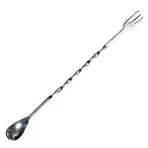 Ложка барменская с вилочкой 30см MgSteel
