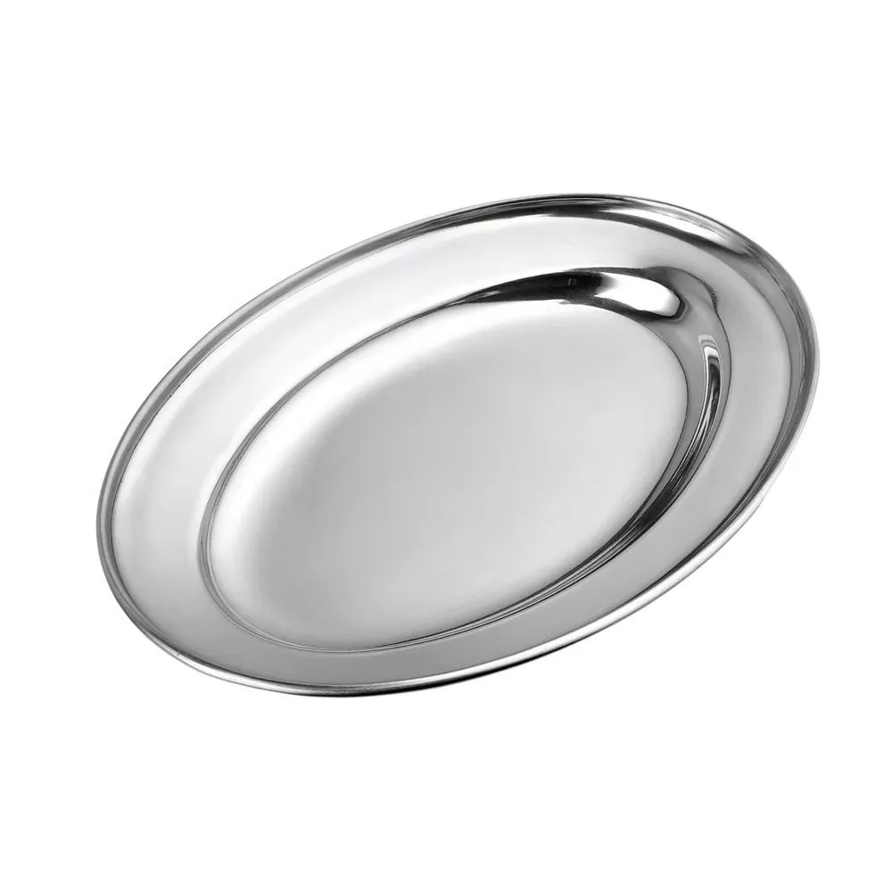Блюдо металлическое овальное 20 см, P.L. Proff Cuisine