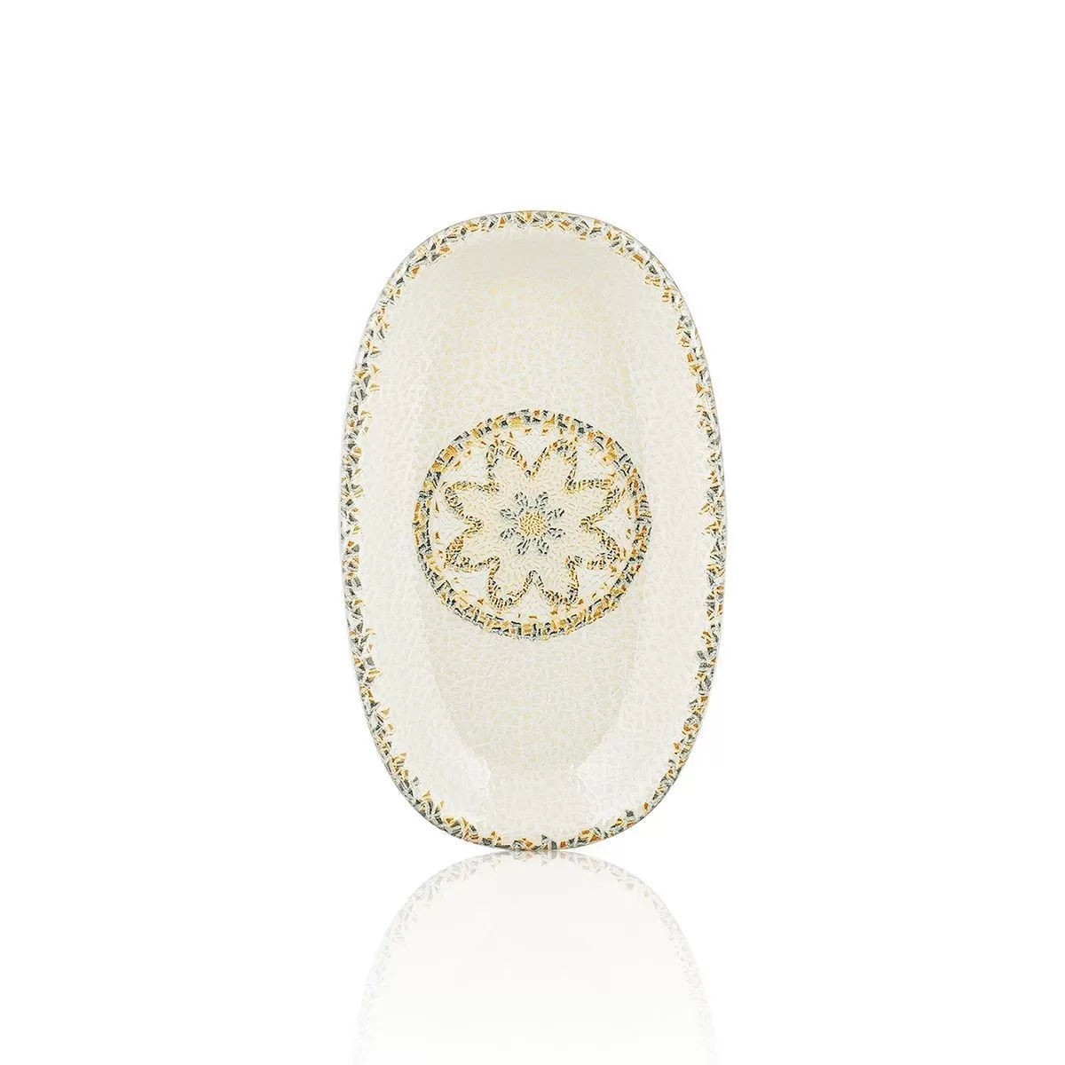 Блюдо овальное l=24*14.5 cм,фарфор,серия "TESSERA", By Bone