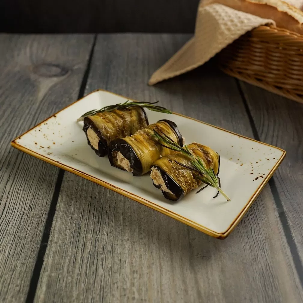 Блюдо прямоугольное 21,5*12,5 см, фарфор, серия "Элеганс" "The Sun" P.L.