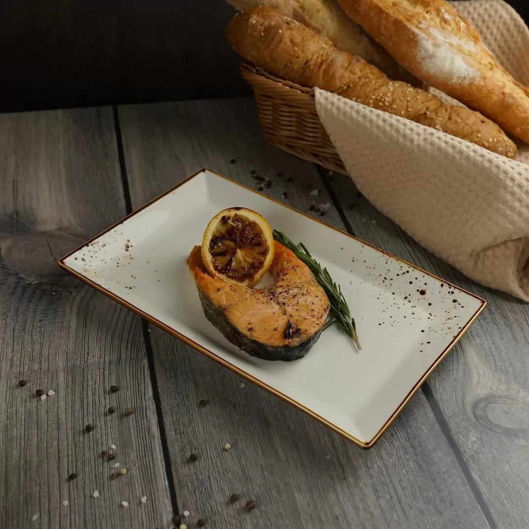 Блюдо прямоугольное 28*17 см, фарфор, серия "Элеганс" "The Sun" P.L.