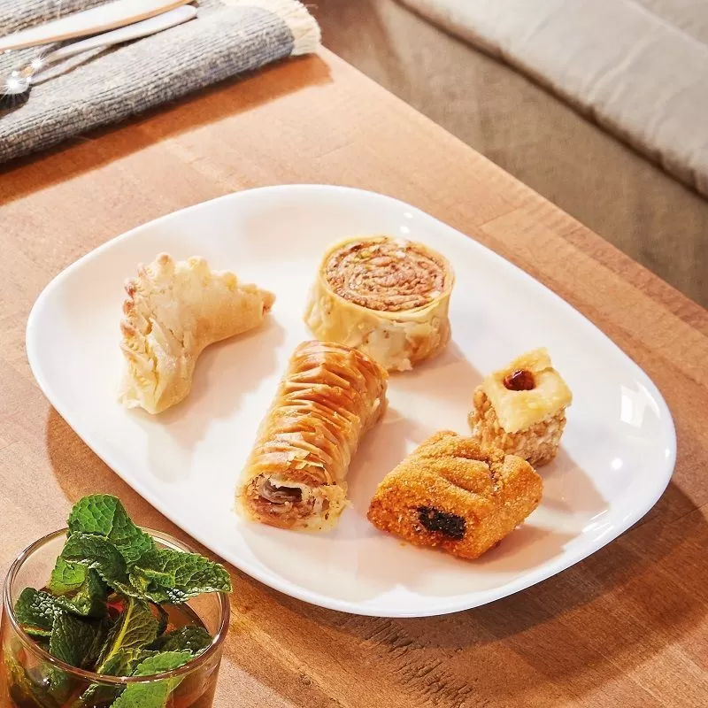 Блюдо прямоугольное «Эволюшнс Солюшн»стекло; ,L=28,B=23см; белый, ARC Франция (/6/12/)