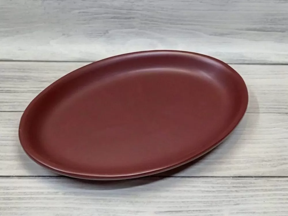 Бюдо овальное,селедочница 25*15 cм,"Шелк-Доломит",матовая керамика,Россия