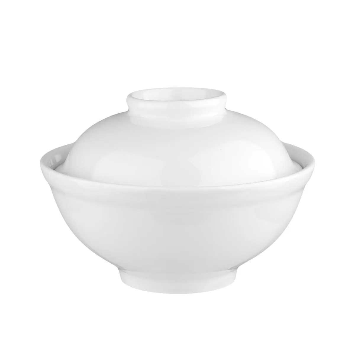 Чашка с крышкой для мисо-супа 475 мл, 15 см,фарфор  P.L. Proff Cuisine