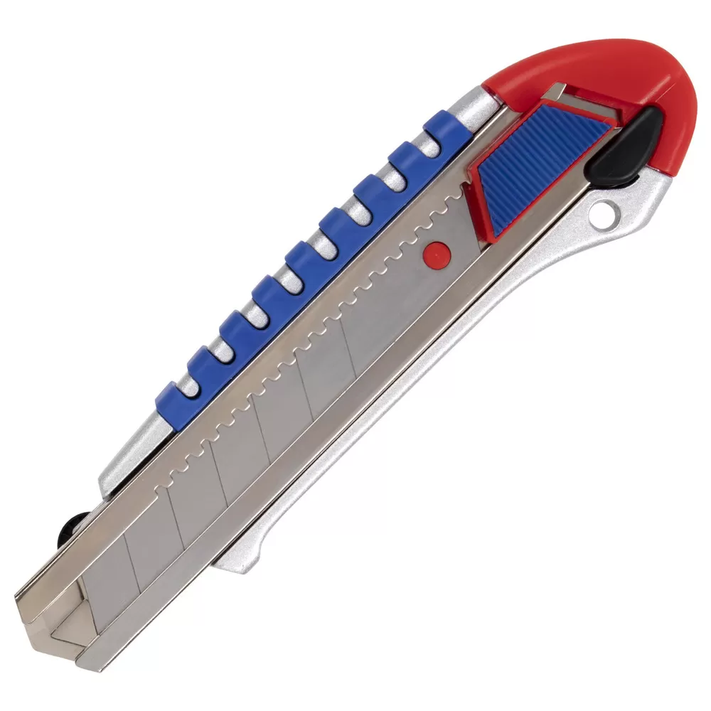 Нож универсальный мощный 25 мм BRAUBERG «Professional», металлический корпус