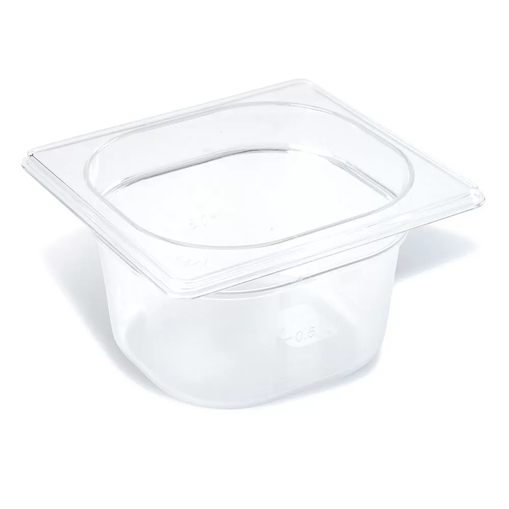 Гастроемкость 1/6*150 мм (176*162*150 мм) 2,4 л, поликарбонат, P.L. Proff Cuisine