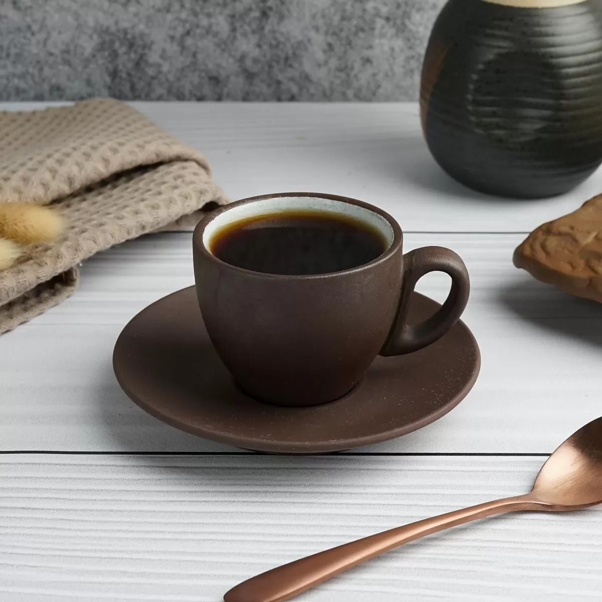 Кофейная пара, 100мл,серия "White Matt Taiga"  P.L.