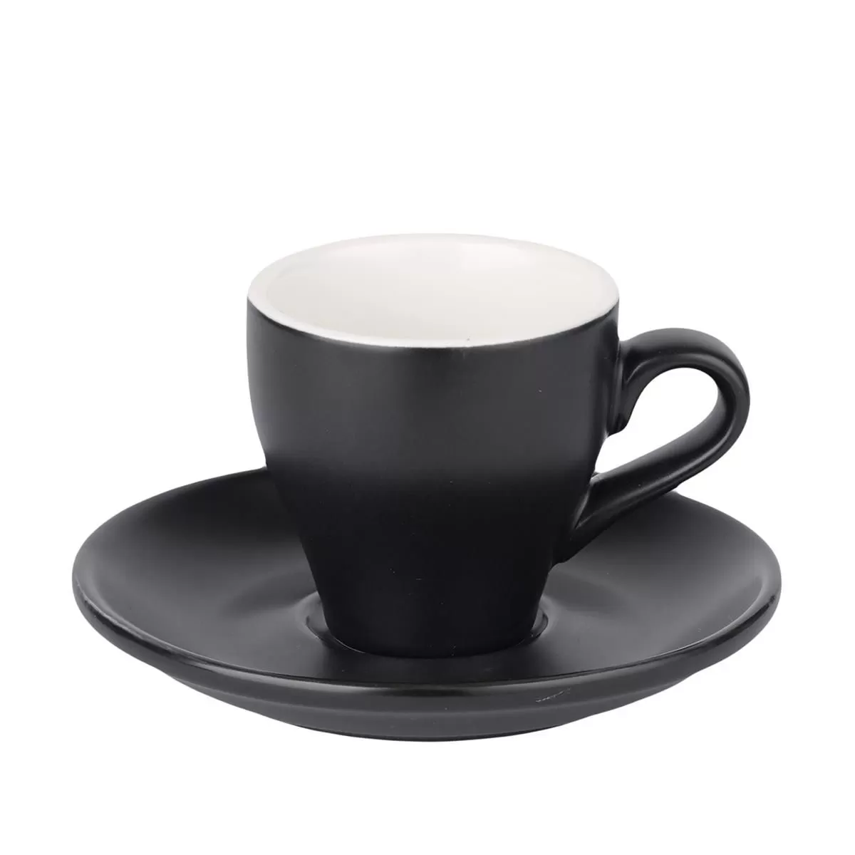 Кофейная пара Barista (Бариста) 80 мл,черный-матовый цвет, P.L.