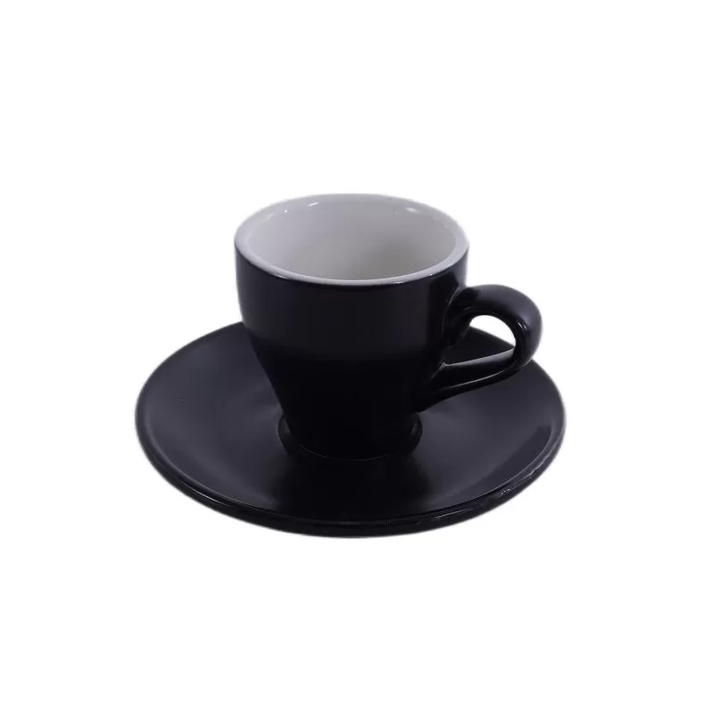 Кофейная пара Barista (Бариста) 80 мл,черный-матовый цвет, P.L.