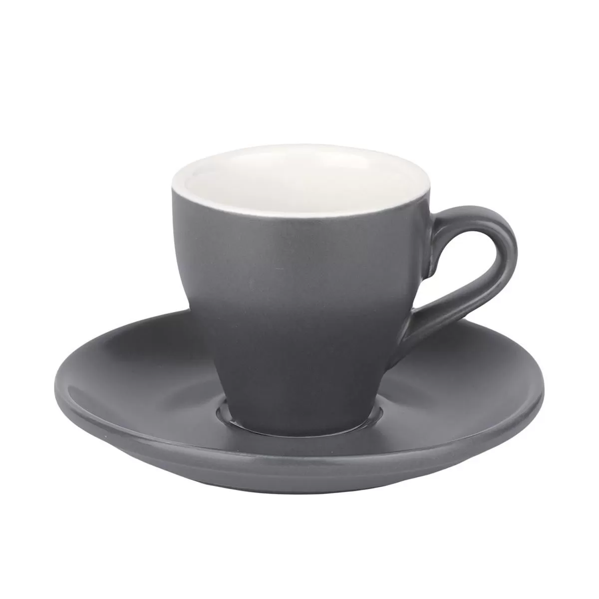 Кофейная пара Barista (Бариста) 80 мл,серый-матовый цвет, P.L.