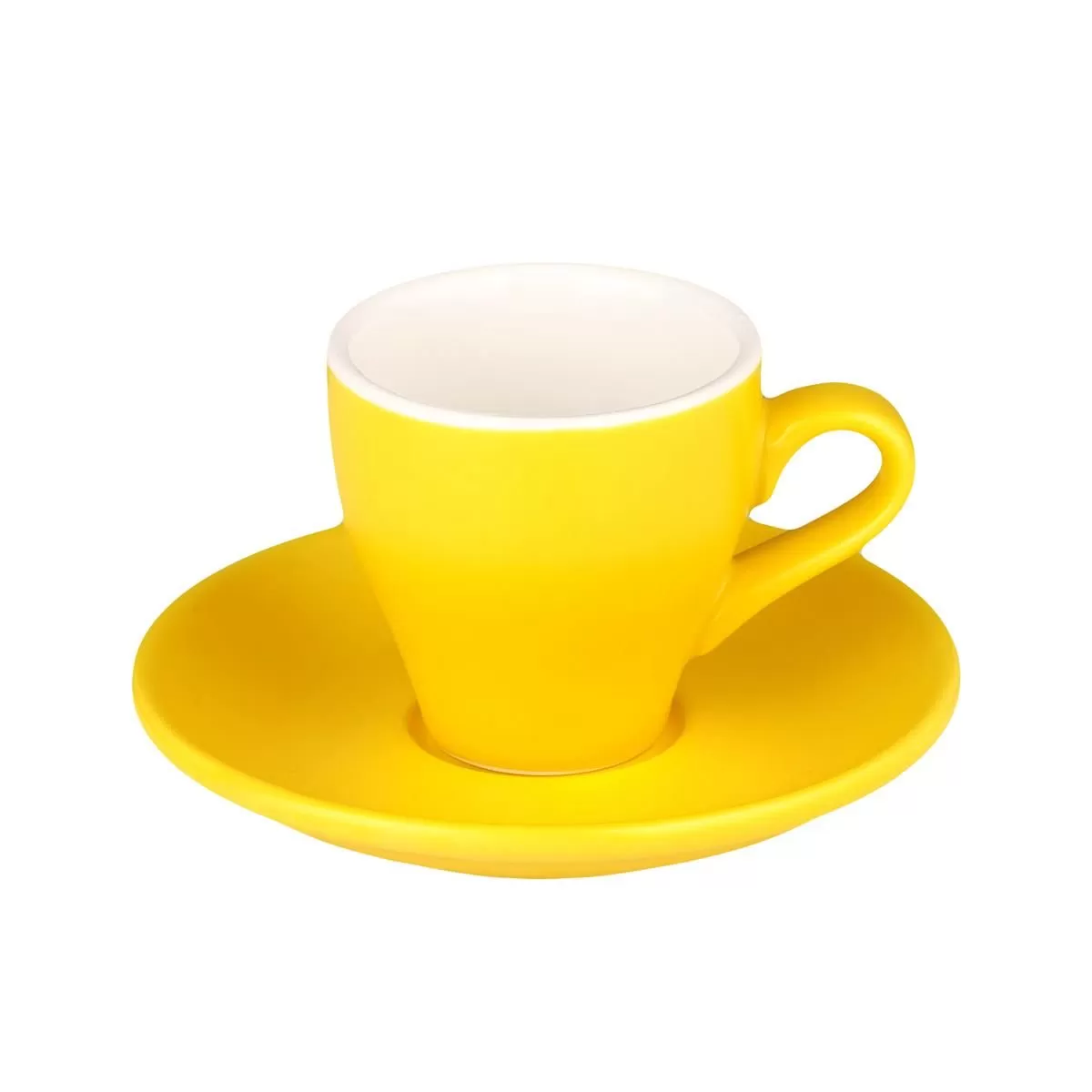 Кофейная пара Barista (Бариста) 80 мл,желтый-матовый цвет, P.L.