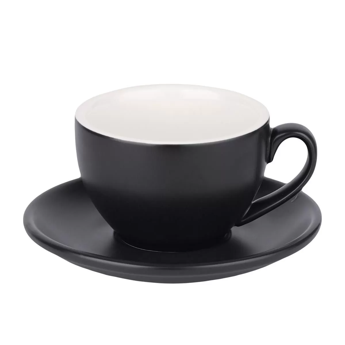 Кофейно-чайная пара Barista (Бариста) 200 мл,черный-матовый цвет, P.L.