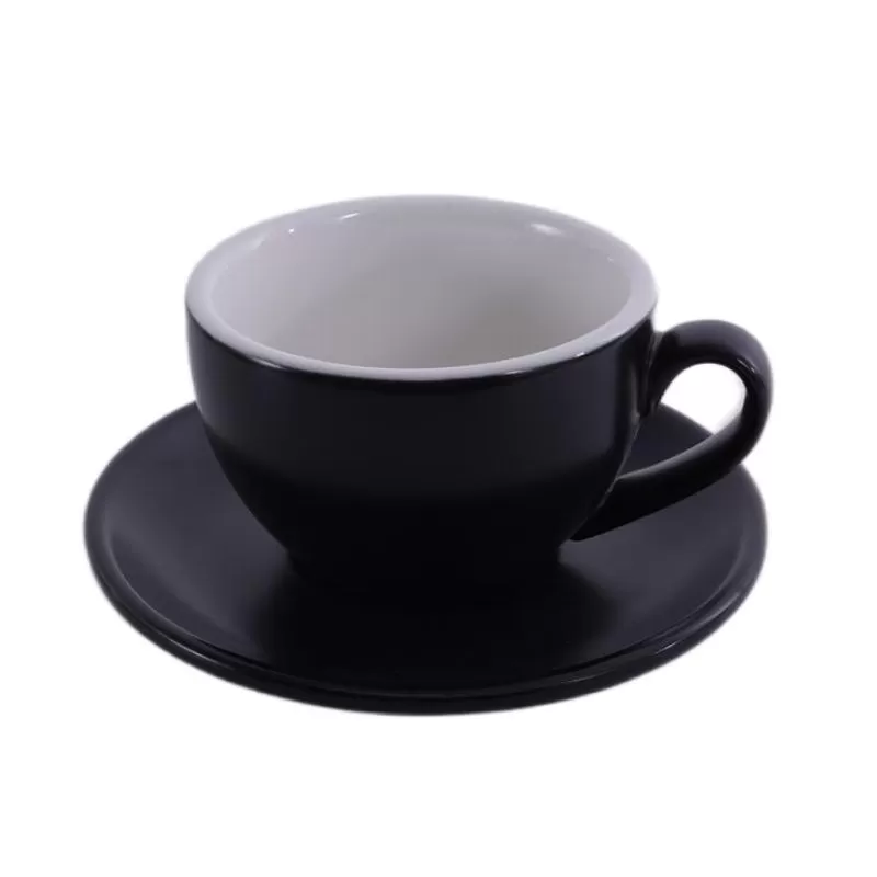 Кофейно-чайная пара Barista (Бариста) 200 мл,черный-матовый цвет, P.L.