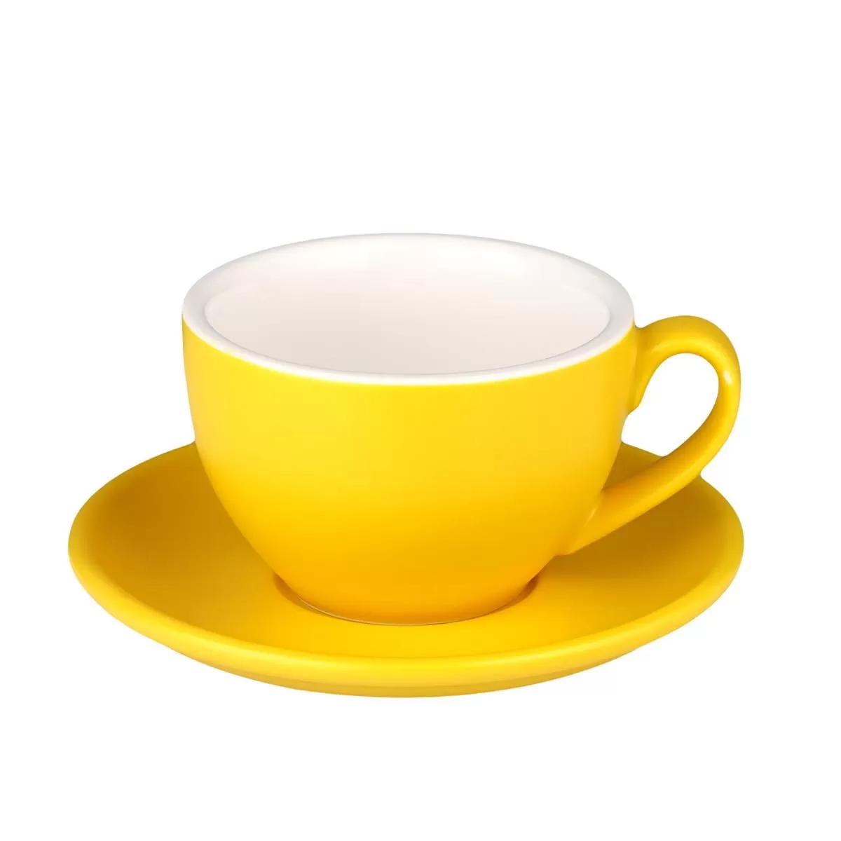 Кофейно-чайная пара Barista (Бариста) 200 мл,желтый-матовый цвет, P.L.