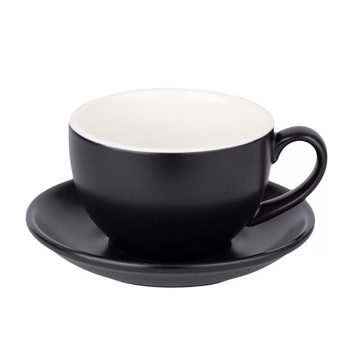 Кофейно-чайная пара Barista (Бариста) 250 мл,черный-матовый цвет, P.L.