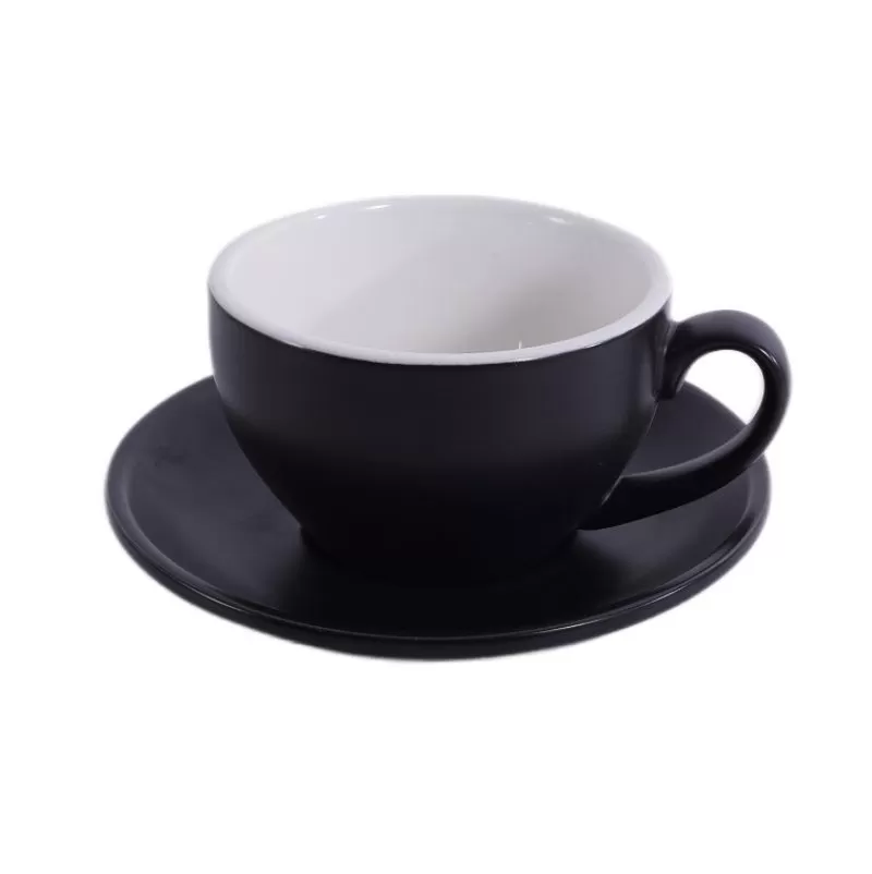 Кофейно-чайная пара Barista (Бариста) 250 мл,черный-матовый цвет, P.L.