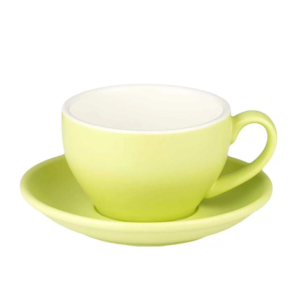 Кофейно-чайная пара Barista (Бариста) 250 мл,матовый цвет зеленого плода, P.L.