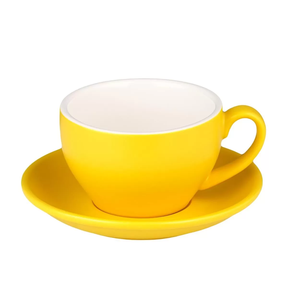 Кофейно-чайная пара Barista (Бариста) 250 мл,желтый-матовый цвет, P.L.