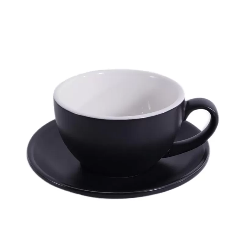 Кофейно-чайная пара Barista (Бариста) 300 мл,черный-матовый цвет, P.L.