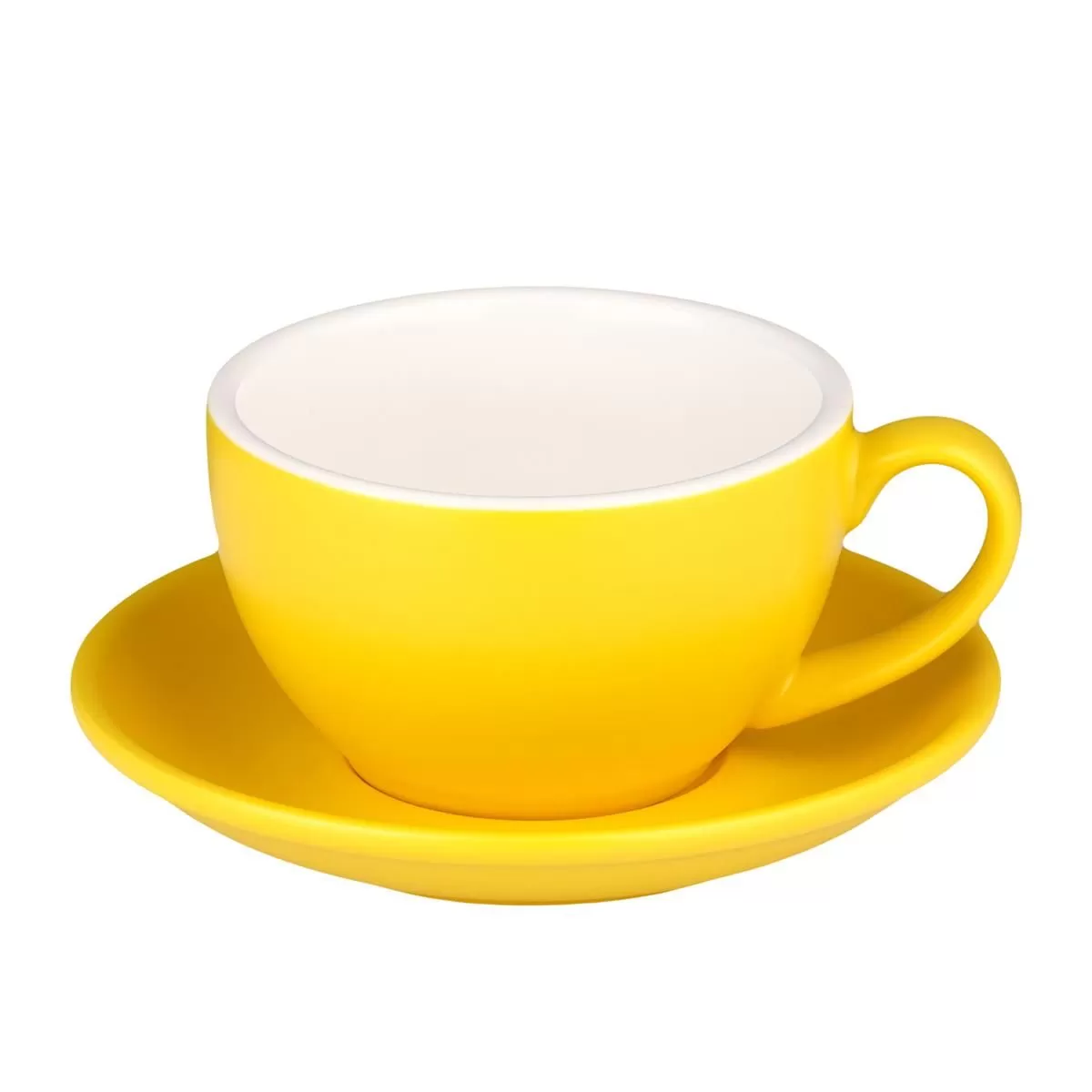 Кофейно-чайная пара Barista (Бариста) 300 мл,желтый-матовый цвет, P.L.