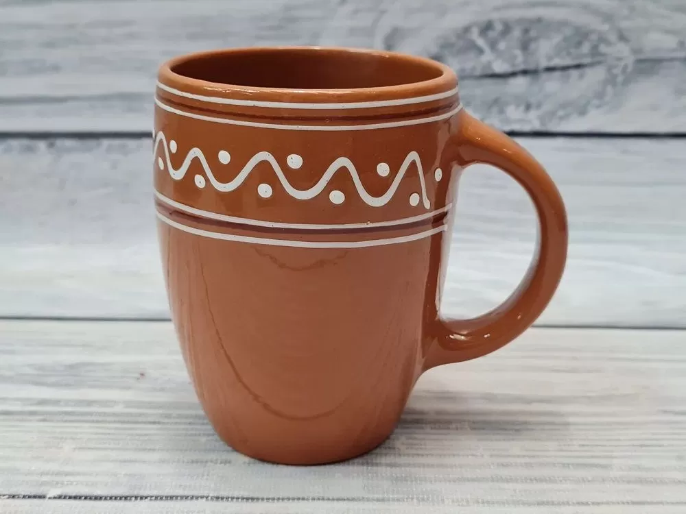 Кружка  450 мл,"Псковская",керамика, Россия