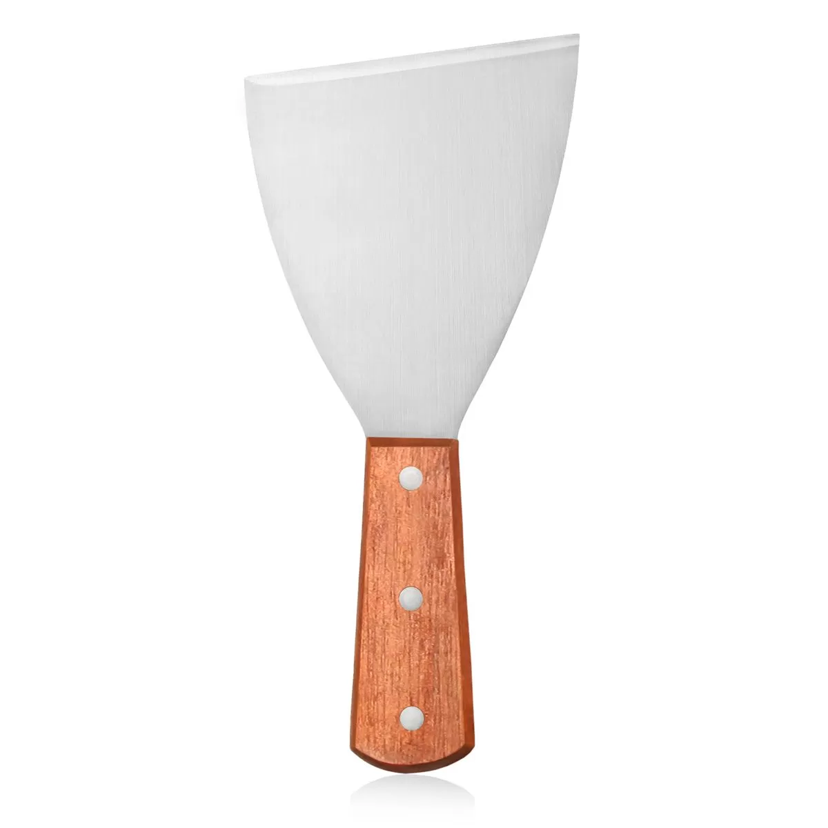 Лопатка-шпатель,металлическая 11*10 см,деревянная ручка  P.L. Proff Cuisine