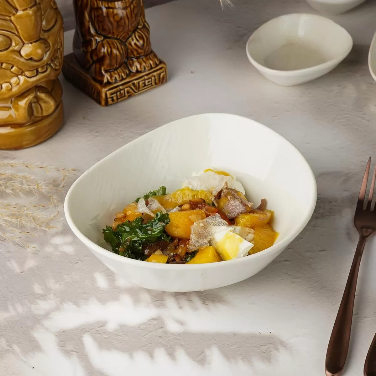 Салатник 18*17 см,фарфор,серия "Island Velho", By Bone