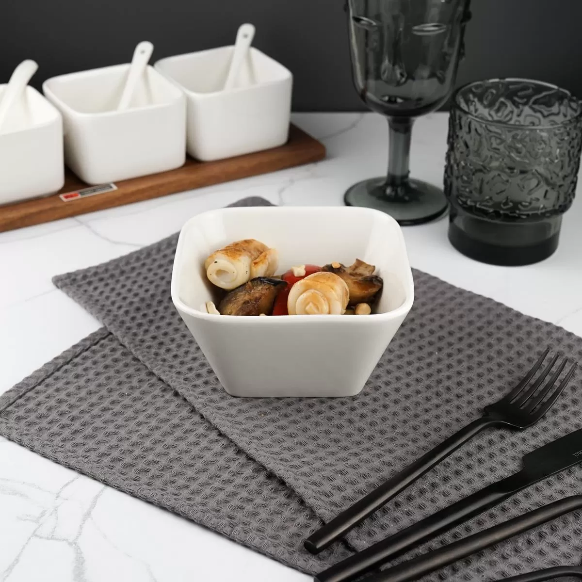 Салатник 440 мл, 12,5*12,5 см, h=6.5 см P.L. Proff Cuisine