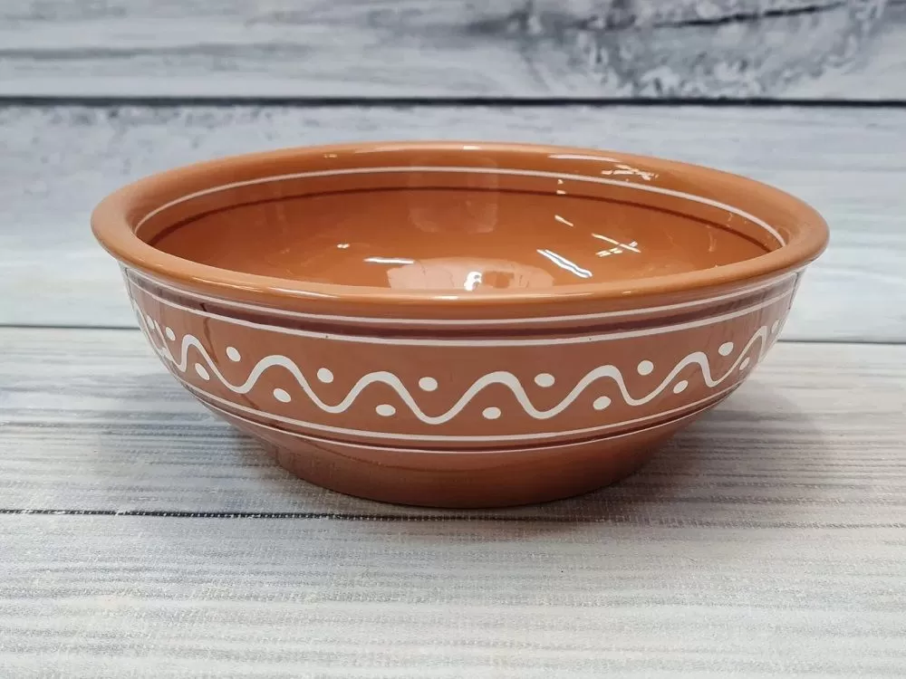 Салатник 500мл, d=165мм,"Псковский", керамика, Россия