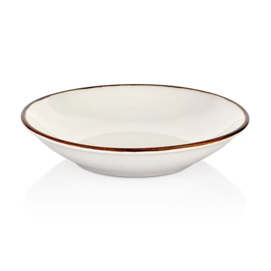 Салатник "GLEAM" 21см.800мл. фарфор By Bone