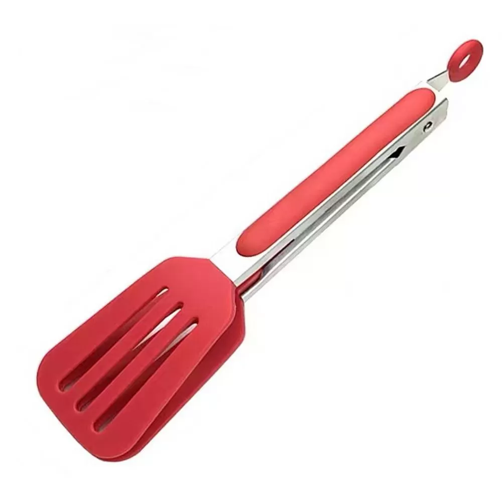 Щипцы с силиконовыми захватами 23 см, металл, P.L. Proff Cuisine